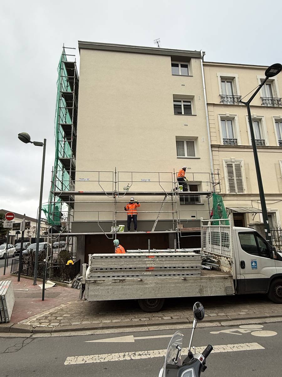 Entreprise de ravalement de fa&ccedil;ade a Asni&egrave;res sur Seine 92 image 9