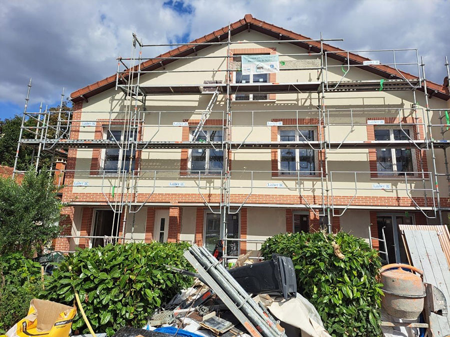 Ravalement de fa&ccedil;ade maison neuve en Ile-de-France image 6