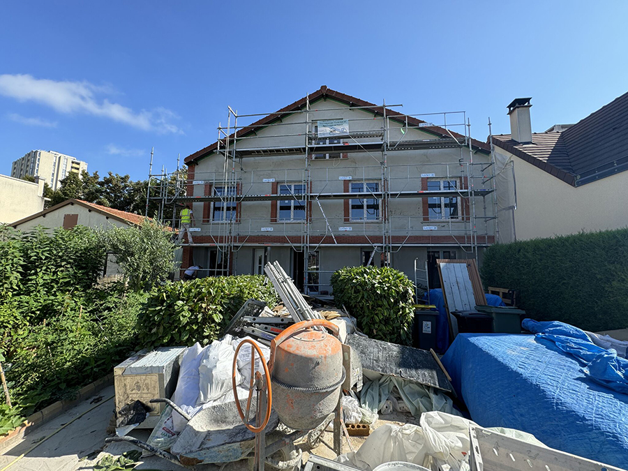 Ravalement de fa&ccedil;ade maison neuve en Ile-de-France image 9
