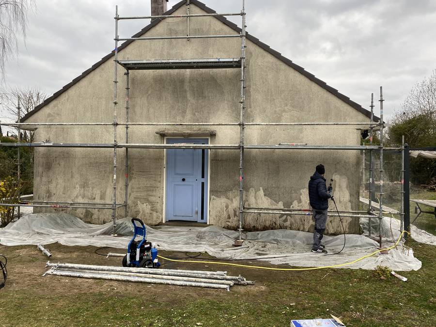 Ravalement de fa&ccedil;ade &agrave; Mousseaux sur Seine 78 image 7